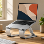 Support réglable pour ordinateur portable à arche ouverte
