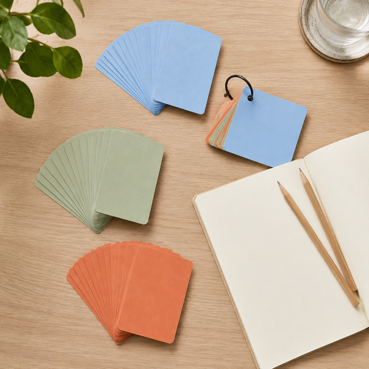 Kit de cartes de réunion réutilisables