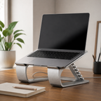 Support réglable pour ordinateur portable à arche ouverte