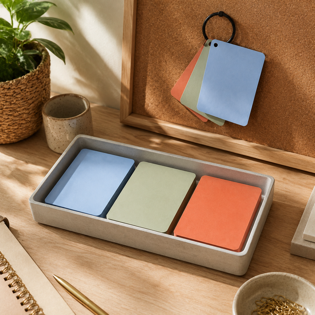 Kit de cartes de réunion réutilisables