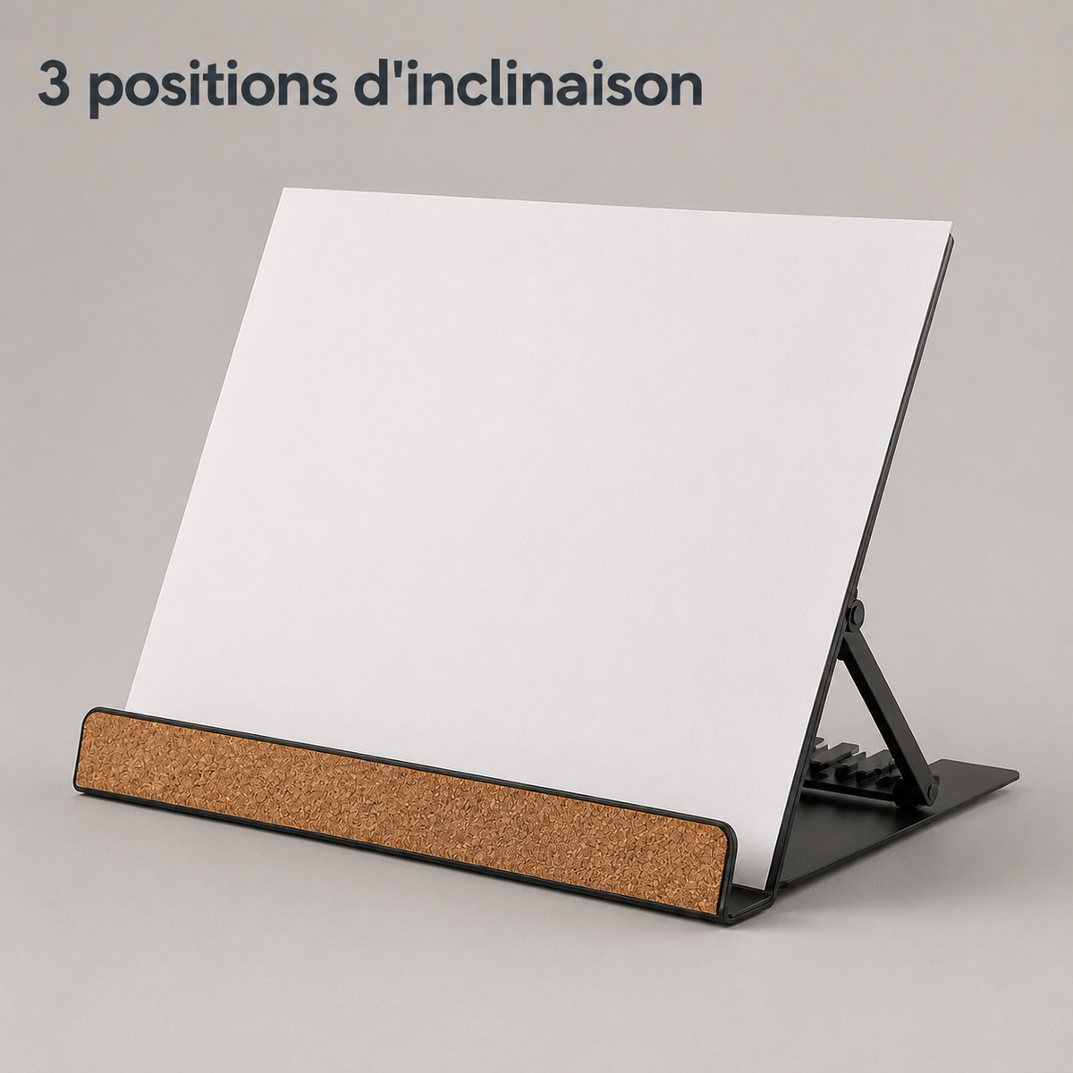 Porte-documents A4 inclinable pour réunion