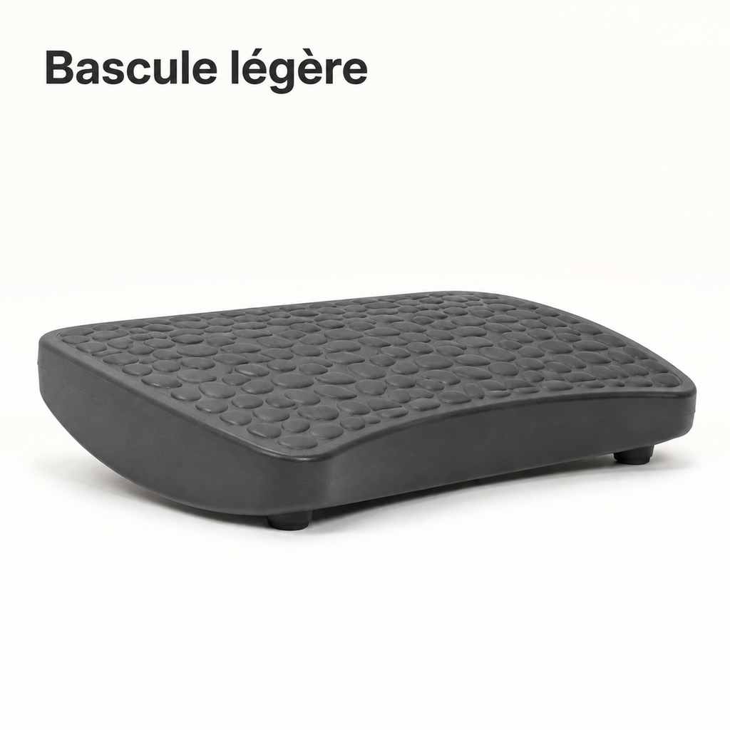 Repose-pieds basculant à surface texturée