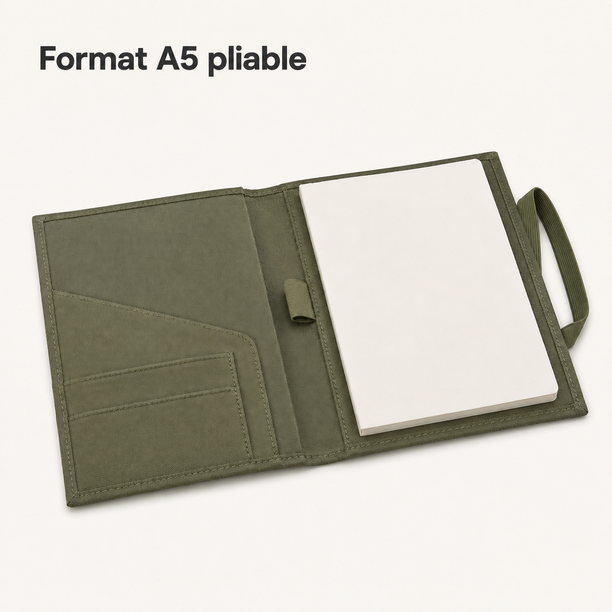 Organisateur de notes A5 pliable