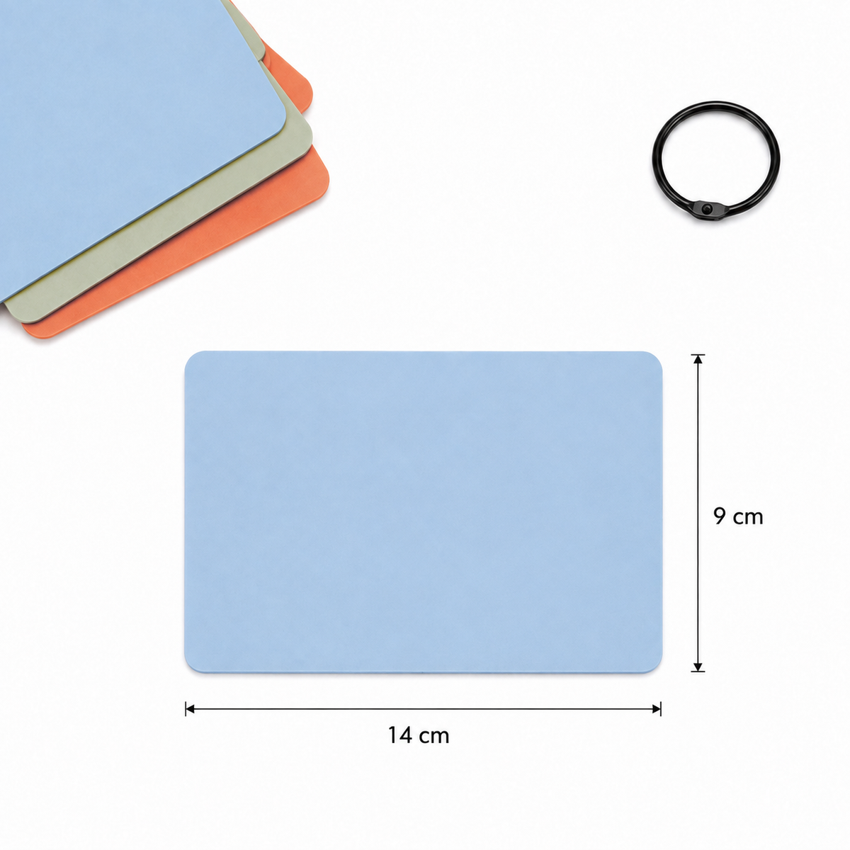 Kit de cartes de réunion réutilisables